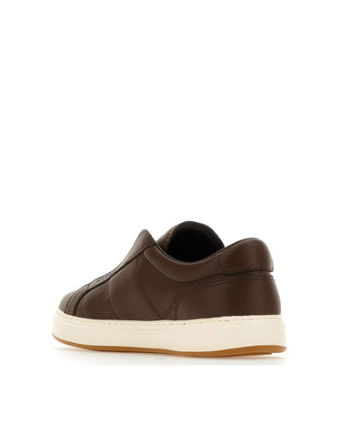 HOGAN Sneakers "H-TV" BROWN Uomo 