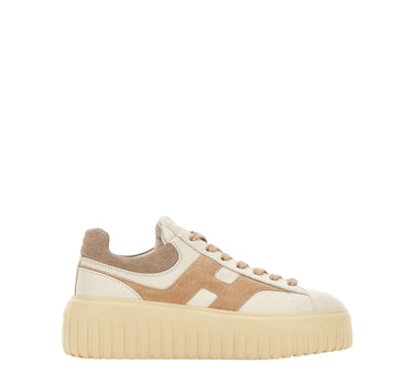 HOGAN Sneakers "H-Stripes" BEIGE Donna 