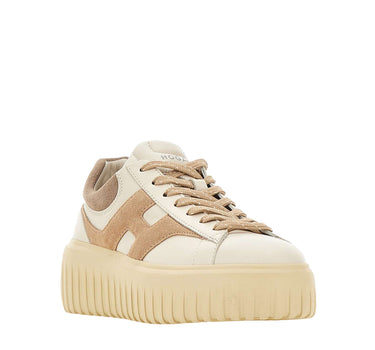 HOGAN Sneakers "H-Stripes" BEIGE Donna 