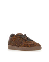 HOGAN Sneakers "Cool" in cavallino BROWN Donna 