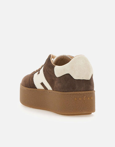 HOGAN Sneakers "Cool H698" BROWN Donna 