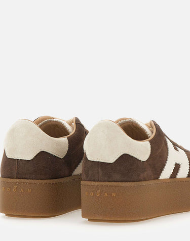 HOGAN Sneakers "Cool H698" BROWN Donna 
