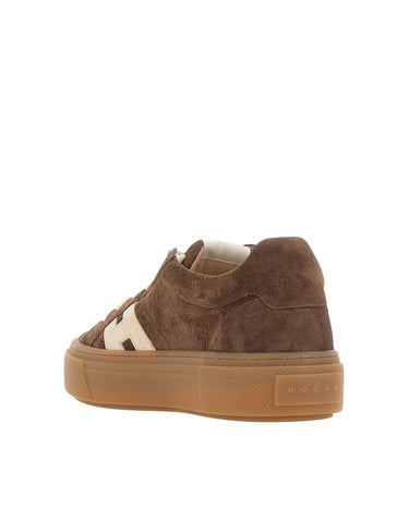 HOGAN Sneakers "Crosswind" BROWN Donna 