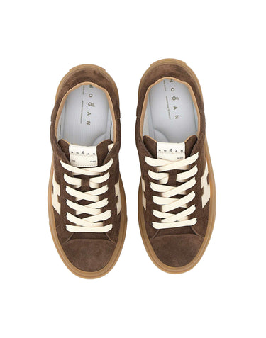 HOGAN Sneakers "Crosswind" BROWN Donna 