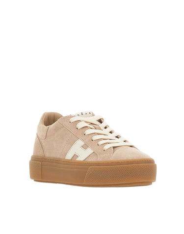 HOGAN Sneakers "Crosswind" BEIGE Donna 