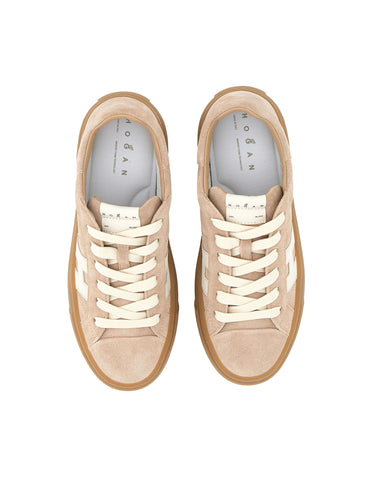 HOGAN Sneakers "Crosswind" BEIGE Donna 