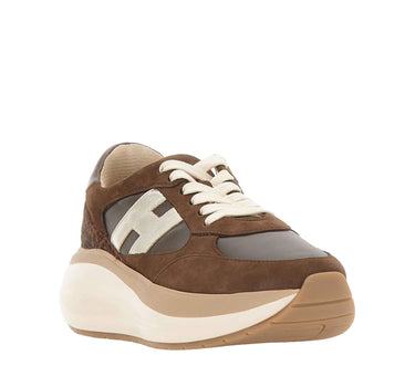 HOGAN Sneakers "Maxi Active" BROWN Donna 