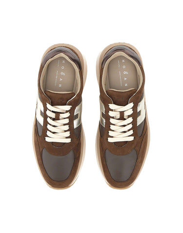 HOGAN Sneakers "Maxi Active" BROWN Donna 