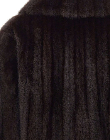 IACOPA Pelliccia "Clea" BROWN Donna 