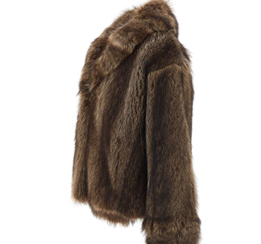 IACOPA Pelliccia "Sepe" BROWN Donna 