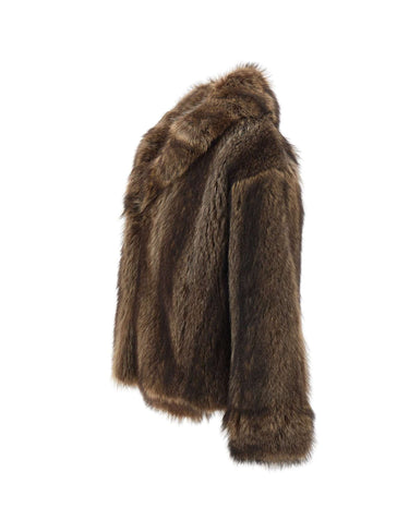 IACOPA Pelliccia "Sepe" BROWN Donna 