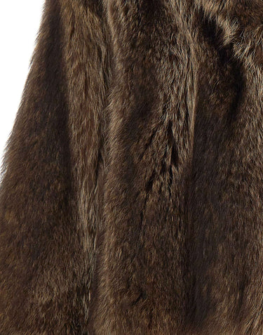 IACOPA Pelliccia "Sepe" BROWN Donna 