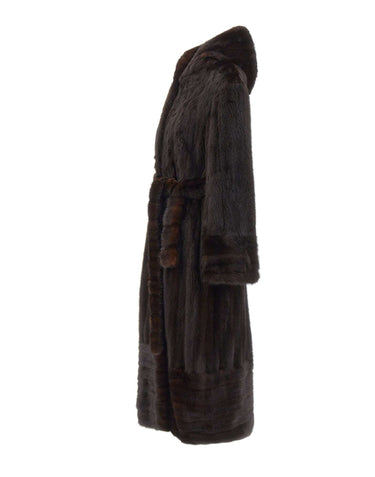 IACOPA Pelliccia "Sybil" BROWN Donna 