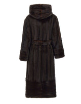 IACOPA Pelliccia "Sybil" BROWN Donna 