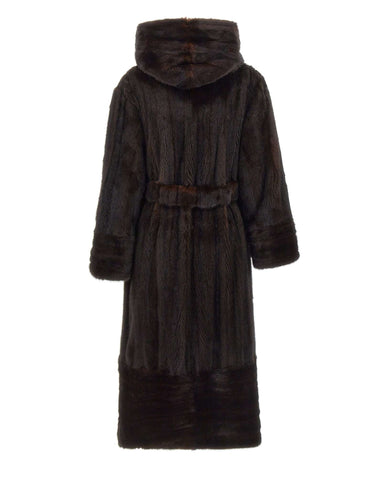 IACOPA Pelliccia "Sybil" BROWN Donna 