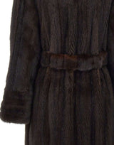 IACOPA Pelliccia "Sybil" BROWN Donna 
