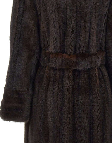IACOPA Pelliccia "Sybil" BROWN Donna 