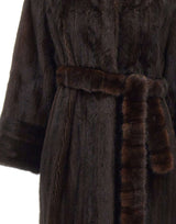 IACOPA Pelliccia "Sybil" BROWN Donna 