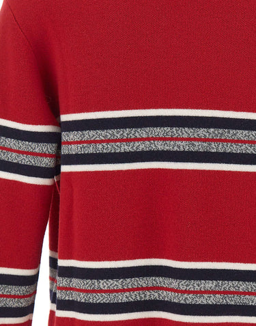 ICEBERG Maglia in lana con ricamo RED Uomo 