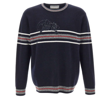 ICEBERG Maglia in lana BLUE Uomo 