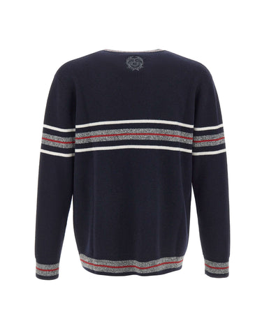 ICEBERG Maglia in lana BLUE Uomo 