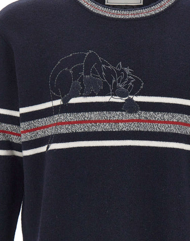 ICEBERG Maglia in lana BLUE Uomo 