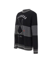 Maglia in lana vergine A0157077 9000 ICEBERG 