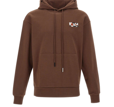 ICEBERG Felpa in cotone con grafica Looney Tunes BROWN Uomo 