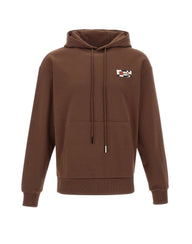 ICEBERG Felpa in cotone con grafica Looney Tunes BROWN Uomo 
