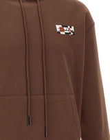 ICEBERG Felpa in cotone con grafica Looney Tunes BROWN Uomo 