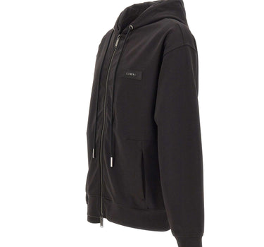 ICEBERG Felpa con cappuccio BLACK Uomo 