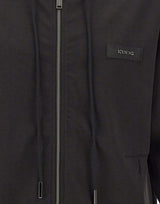 ICEBERG Felpa con cappuccio BLACK Uomo 