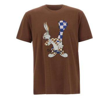 ICEBERG T-shirt con stampa Bugs Bunny BROWN Uomo 