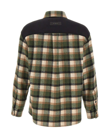 ICEBERG Giacca overshirt in flanella MULTICOLOR Uomo 