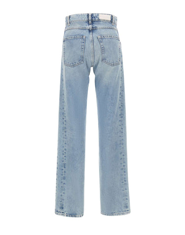 ICON DENIM Jeans "Foxy" Light Blue Donna 