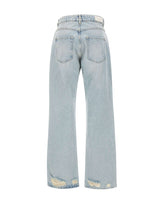 ICON DENIM Jeans "Iris" Light Blue Donna 