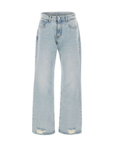 ICON DENIM Jeans "Iris" Light Blue Donna 