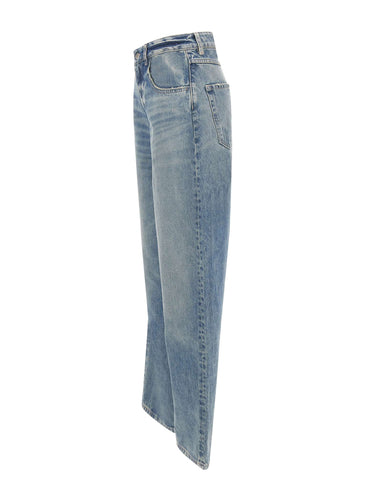 ICON DENIM Jeans "Poppy" Light Blue Donna 
