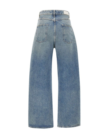 ICON DENIM Jeans "Poppy" Light Blue Donna 