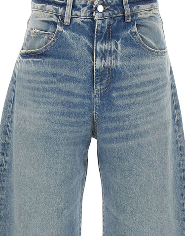 ICON DENIM Jeans "Poppy" Light Blue Donna 