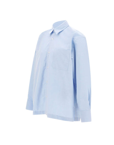 IMP MADE FOR PLEASURE Camicia in cotone Light Blue Uomo 