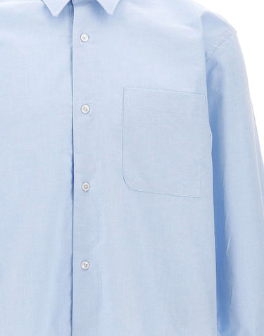 IMP MADE FOR PLEASURE Camicia in cotone Light Blue Uomo 