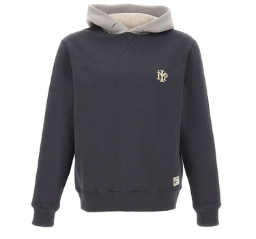IMP MADE FOR PLEASURE Felpa con cappuccio in cotone GREY Uomo 