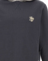 IMP MADE FOR PLEASURE Felpa con cappuccio in cotone GREY Uomo 