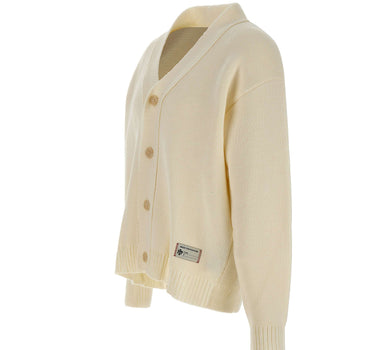 IMP MADE FOR PLEASURE Cardigan in misto lana WHITE Uomo 
