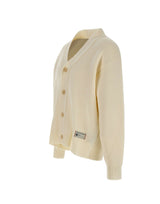 IMP MADE FOR PLEASURE Cardigan in misto lana WHITE Uomo 