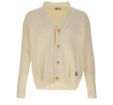 IMP MADE FOR PLEASURE Cardigan in misto lana WHITE Uomo 