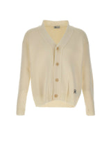 IMP MADE FOR PLEASURE Cardigan in misto lana WHITE Uomo 