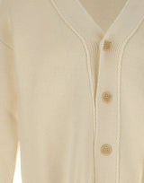 IMP MADE FOR PLEASURE Cardigan in misto lana WHITE Uomo 