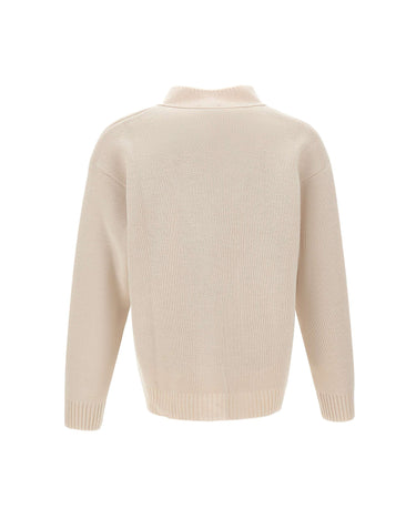 IMP MADE FOR PLEASURE Cardigan in misto lana BEIGE Uomo 